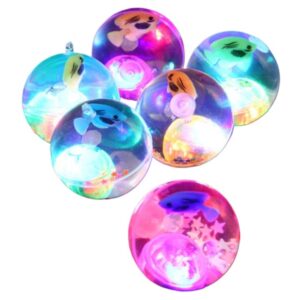 Kids Light Bouncing Ball - Pack Of 12 Pc