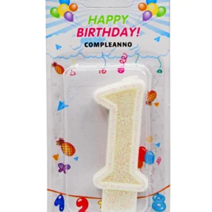 Number Birthday Cake Candle
