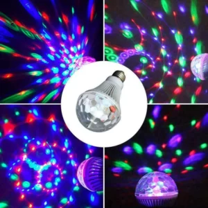 RGB Rotating Disco Light