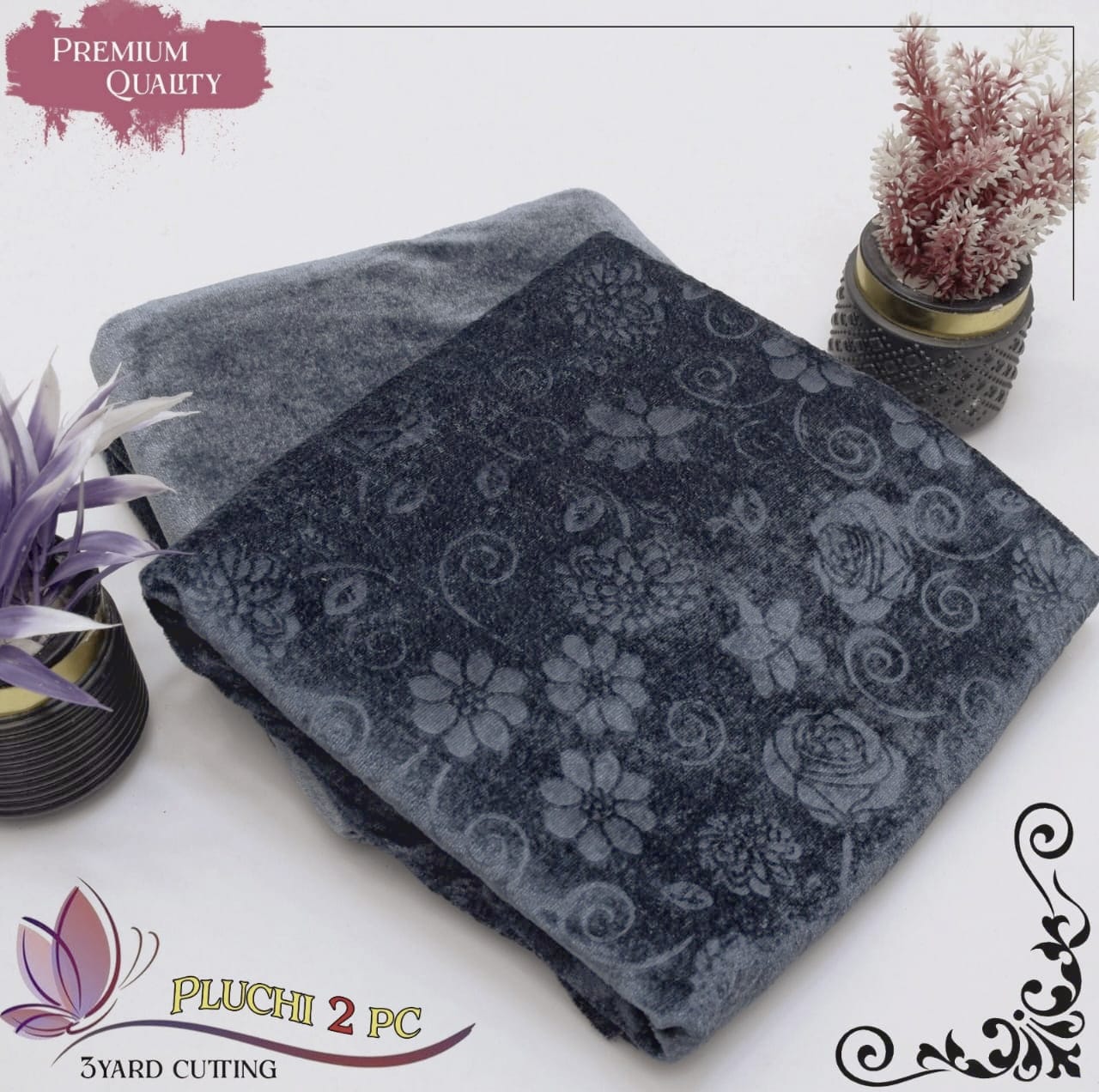 PLUCHI Velvet Matching 2-Piece β Winter Collection 2026