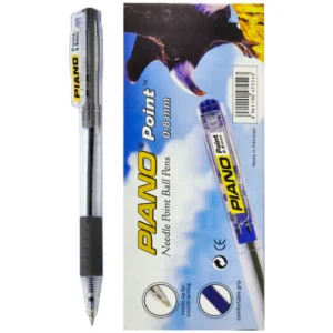 PIANO POINT Black Ball Pen – Pack of 10