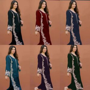ASLING Dhanak Embroidered Luxury Unstitched 2PC