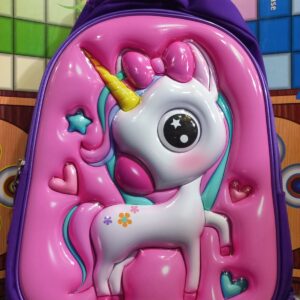 3D Unicorn Kids School Bag – Cute
